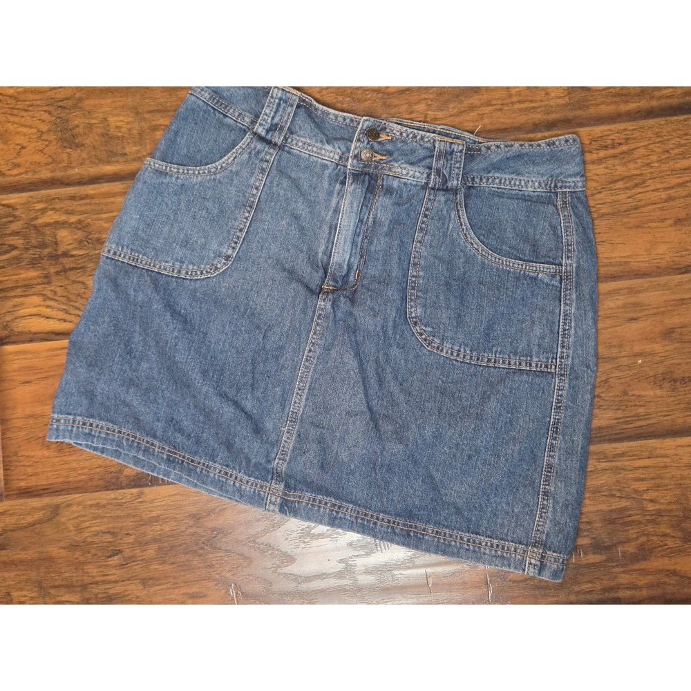 Vintage St. John's bay denim skirt size 12